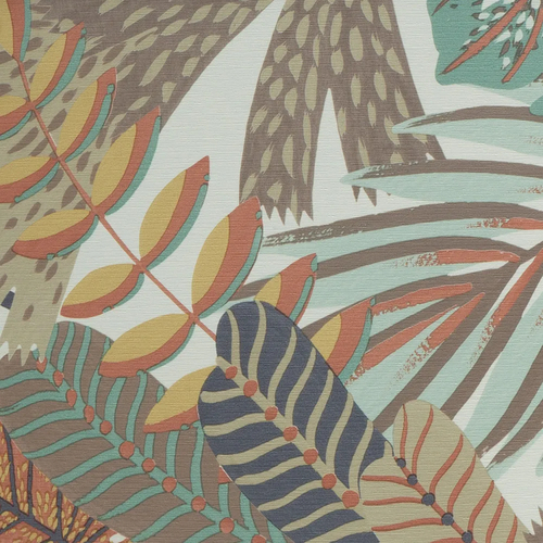 Abrila TUNEZ Blanco/Topo-Estampado - Colgante Moderno 1xE27 50 cm