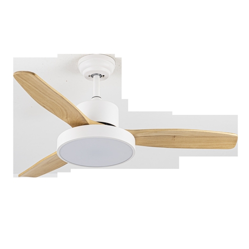 Abrila KAVALA Blanco/Haya - Ventilador de Techo Aspas Normales 48 W F