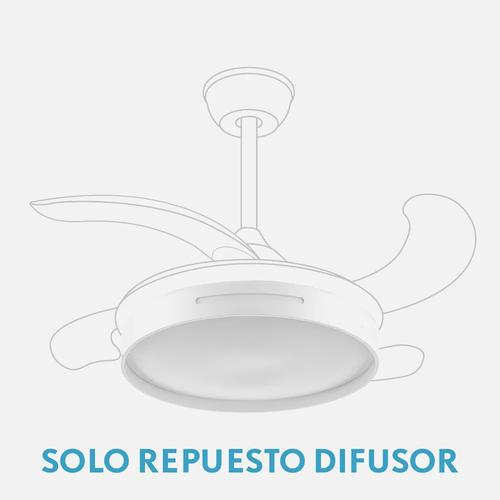 ABRILA MBATIS Blanco - Accesorio Difusor Ventilador
