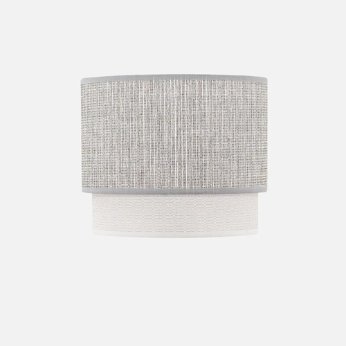 Abrila Kenya Gris / Blanco - Pantalla 18 cm