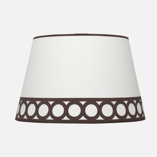 Abrila Dalia Beige / Marrón - Pantalla 25 cm