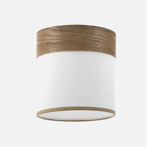 Abrila CLOE Blanco/Madera Oscura - Pantalla 16 cm