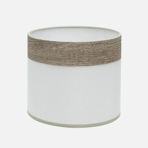 Abrila CLOE Blanco/Madera Gris - Pantalla 17 cm
