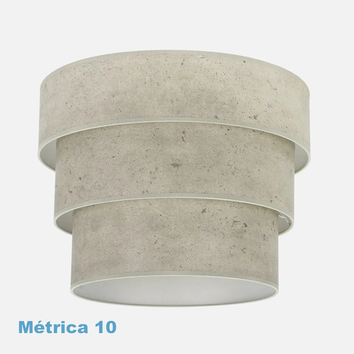 Abrila SMILE Cemento Gris - Pantalla 50 cm