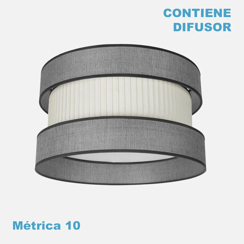 Abrila HOME Gris/Beis - Pantalla 50 cm