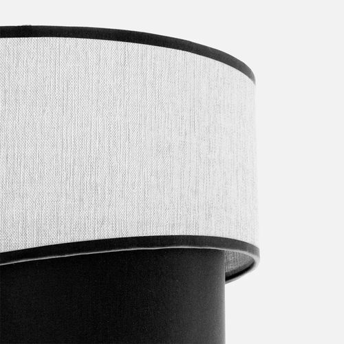 Abrila HARA Blanco / Negro - Pantalla 30 cm