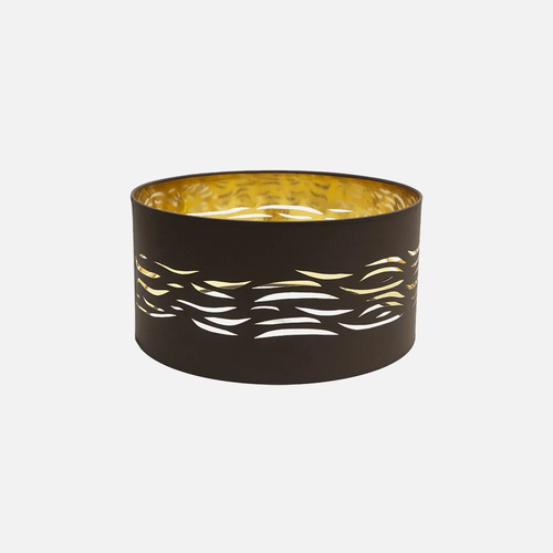 Abrila NIEBLA Marrón / Oro - Pantalla 40 cm