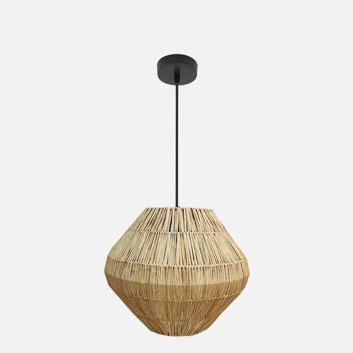 Abrila NAEL Negro / Natural - Colgante Rústico 38<83x37x37 cm