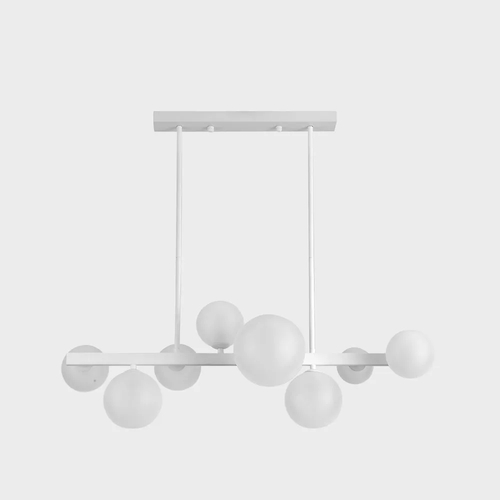 Abrila LOZOLLA Blanco - Lámpara Moderna 37/47x75x22,5 cm