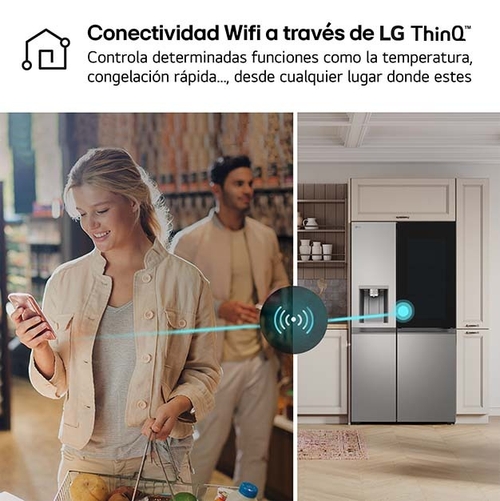 LG GSXE80PYBD INOX - Frigorífico Side by Side No Frost
