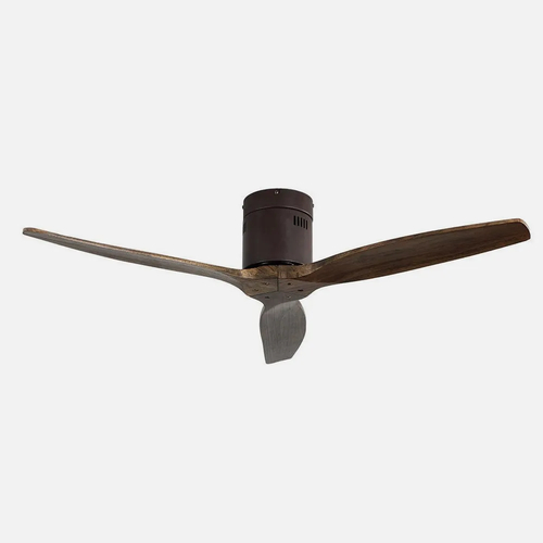 ABRILA Aguilon Marrón Roble Sin Luz - Ventilador de Techo Aspas Normales sin Luz 220-240 V