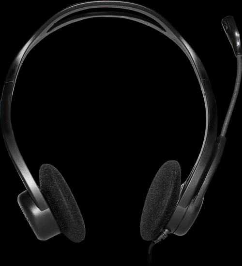 LOGITECH PC 960 Negro - Auricular de Diadema Con Cable