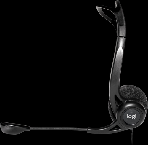 LOGITECH PC 960 Negro - Auricular de Diadema Con Cable