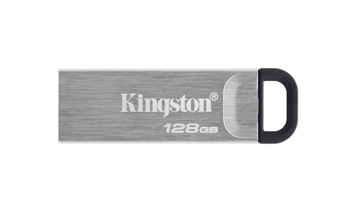 KINGSTON DATATRAVELER KYSON 128GB - Pendrive Plata