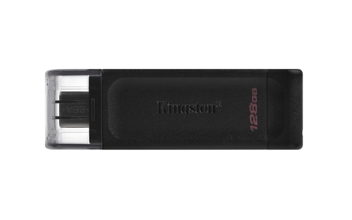 KINGSTON DATATRAVELER DT70 128GB - Pendrive Negro