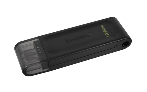 KINGSTON DATATRAVELER DT70 128GB - Pendrive Negro
