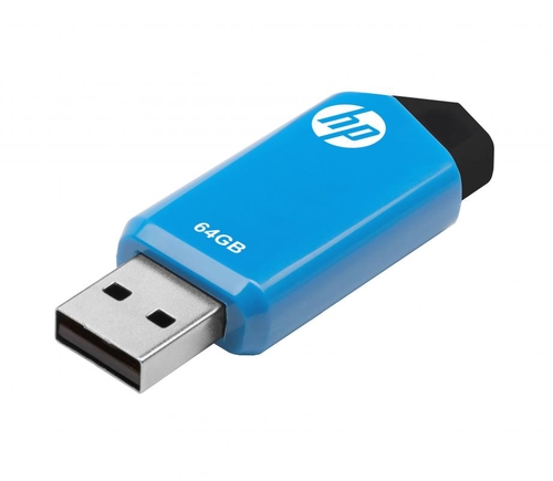 HP HPFD150W-64 Negro-Azul - Pendrive 64GB