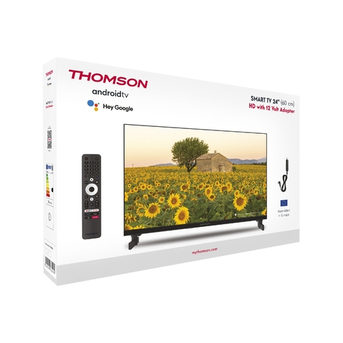 THOMSON 24HA2S13C Negro - TV 24'' HD Smart TV