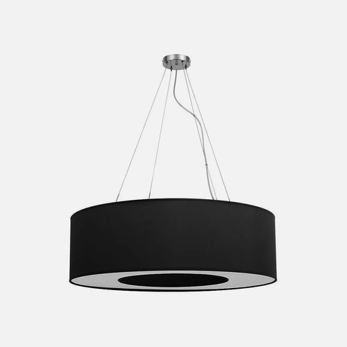 Abrila HAITI Cromo / Negro - Colgante Moderno 4xE27 65 cm