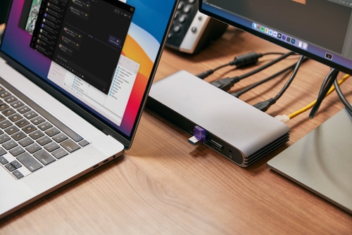KINGSTON MICRODUO 3C 128GB - Pendrive Morado