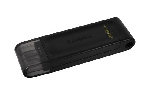 KINGSTON DATATRAVELER DT70 256GB - Pendrive Negro