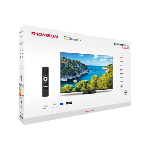 THOMSON 50UG5C14 Negro - TV 50" 4K UHD Smart TV