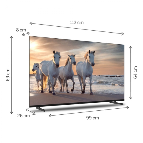 THOMSON 50UA5S13 Negro - TV 50" 4K UHD Smart TV