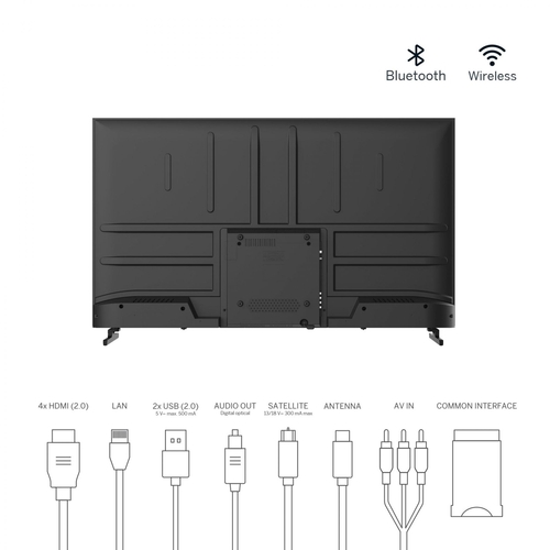 THOMSON 50UA5S13 Negro - TV 50" 4K UHD Smart TV