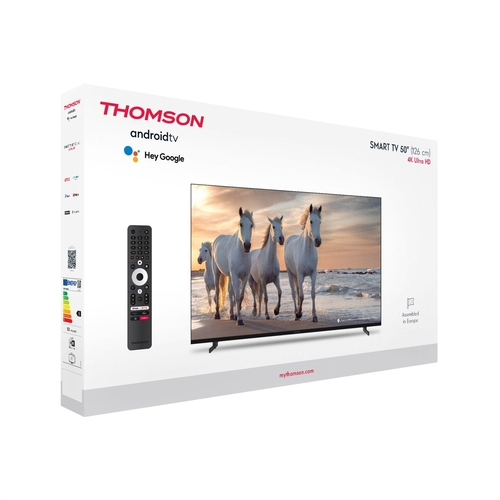 THOMSON 50UA5S13 Negro - TV 50" 4K UHD Smart TV