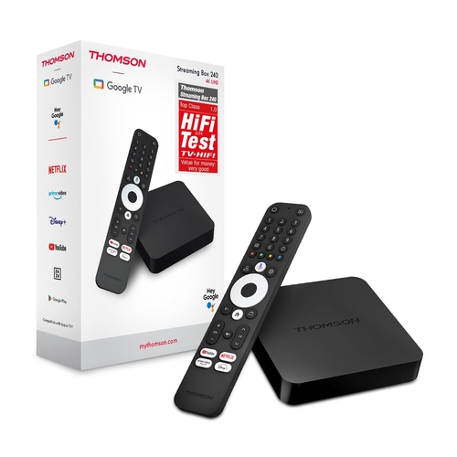 THOMSON 240G Negro - Smart TV Box 4K UHD