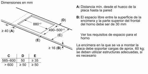 BALAY 3EB999LH Negro - Vitrocerámica de Inducción 90CM