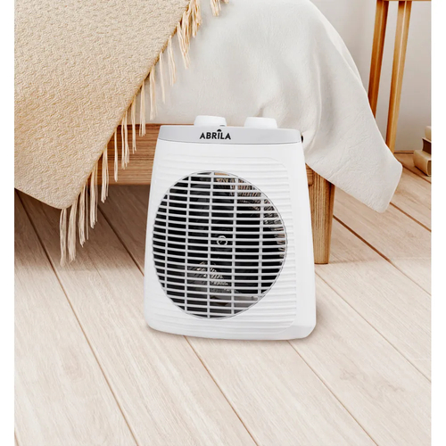 Abrila CANDIL Blanco - Calefactor Eléctrico 2000 W 27,5x21,6x13,8 cm