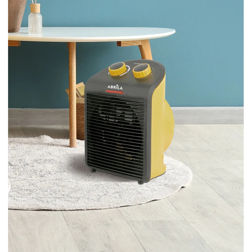 Abrila CROACIA Amarillo/Negro - Calefactor Eléctrico 2000 W
