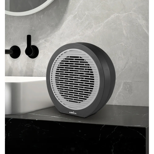 Abrila BRINDISI Negro/Gris - Calefactor Eléctrico 2000 W