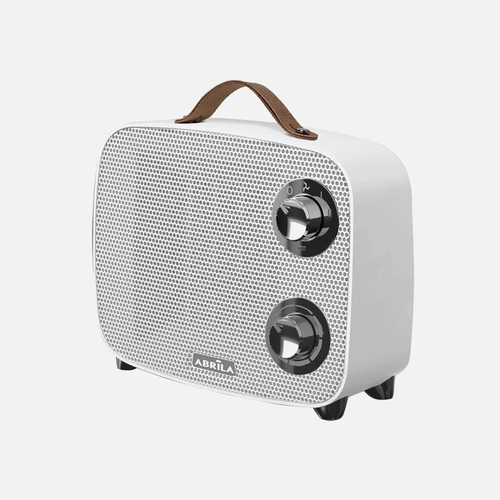 Abrila CORCEGA Blanco / Cromo - Calefactor Cerámico 1500 W
