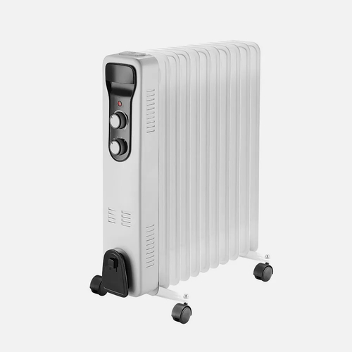 Abrila BRASILIA Blanco / Negro - Radiador de Aceite 2500 W