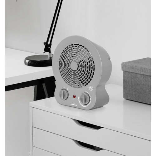 Abrila CREMONA Gris - Calefactor Eléctrico 2000 W