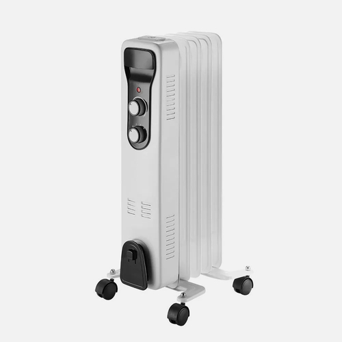 Abrila BRASILIA Blanco / Negro - Radiador de Aceite 1000 W
