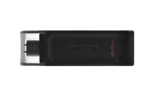 KINGSTON DATATRAVELER DT70 64GB - Pendrive Negro