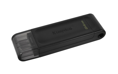 KINGSTON DATATRAVELER DT70 64GB - Pendrive Negro
