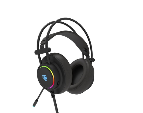 COOLBOX DG-AUR-01 DeepLighting Negro - Auricular de Diadema Con Cable