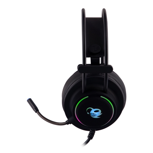 COOLBOX DG-AUR-01 DeepLighting Negro - Auricular de Diadema Con Cable