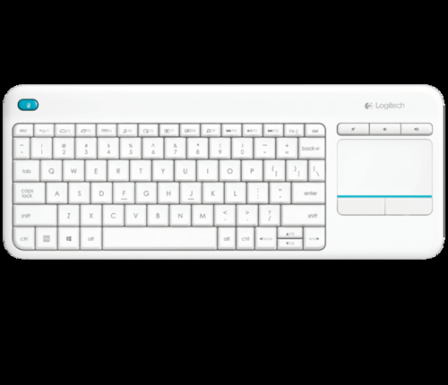 LOGITECH K400 PLUS Blanco - Teclado 