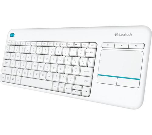 LOGITECH K400 PLUS Blanco - Teclado 