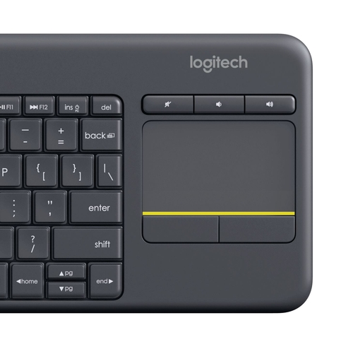 LOGITECH K400 PLUS Negro - Teclado 