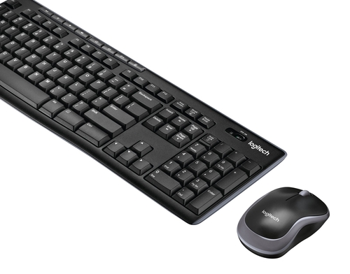 LOGITECH MK-270 Negro - Teclado + Ratón Inalámbrico