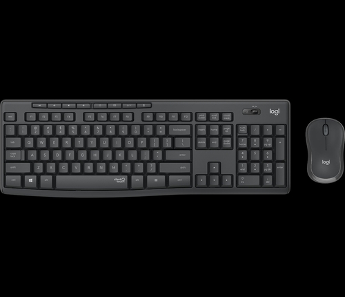 LOGITECH MK-295 Negro - Teclado + Ratón Inalámbrico