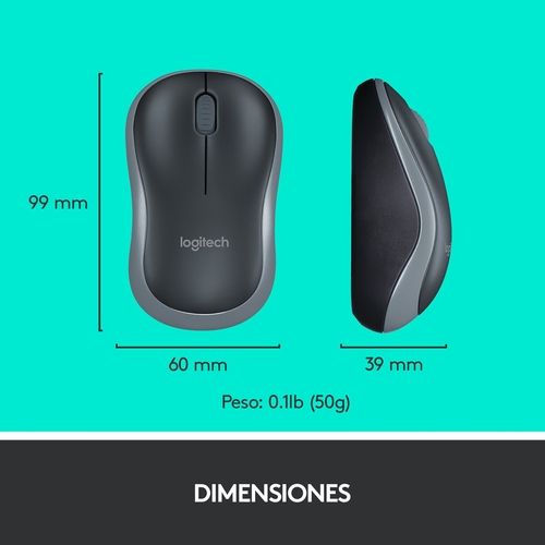 LOGITECH MK-270 Negro - Teclado + Ratón Inalámbrico