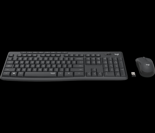 LOGITECH MK-295 Negro - Teclado + Ratón Inalámbrico