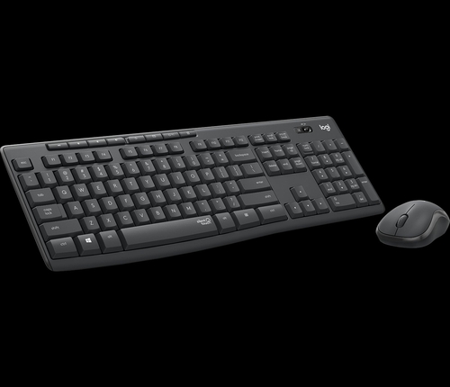 LOGITECH MK-295 Negro - Teclado + Ratón Inalámbrico